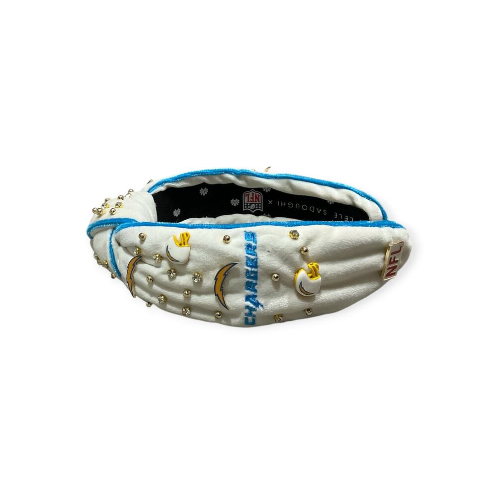 Lele Sadoughi Chargers Headband